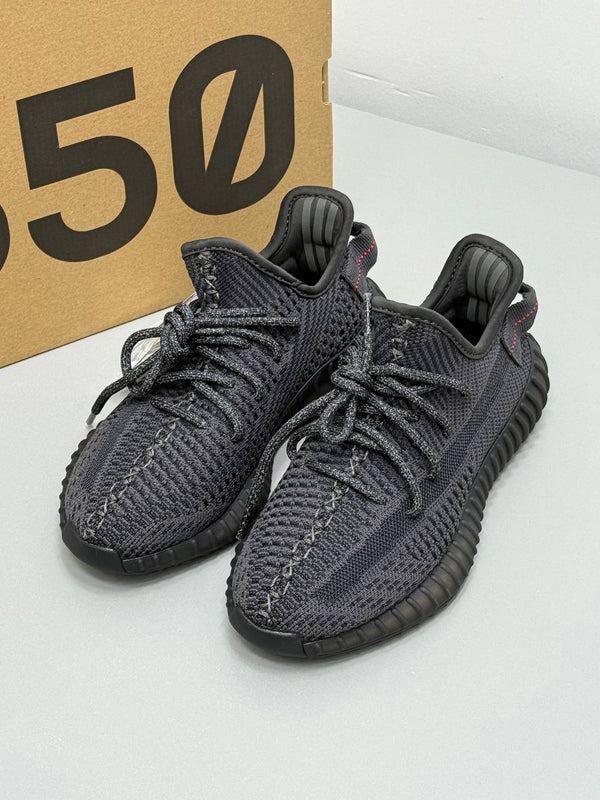 Yeezy boost “Static Black”-reflective