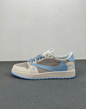Air Jordan 1 Low x Travis Scott x Louis Vuitton "Powder Blue"